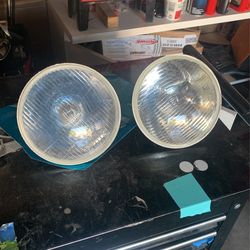 7 Inch Headlamps H4 Bulbs Motorcycle Off Road