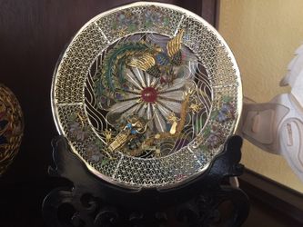 handmade dragon and Phoenix