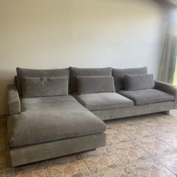 West Elm Harmony Sectional Couch/Sofa 🛋️ FREE DELIVERY 🚚 