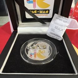 Pac-Man 1 oz Silver Proof Coin