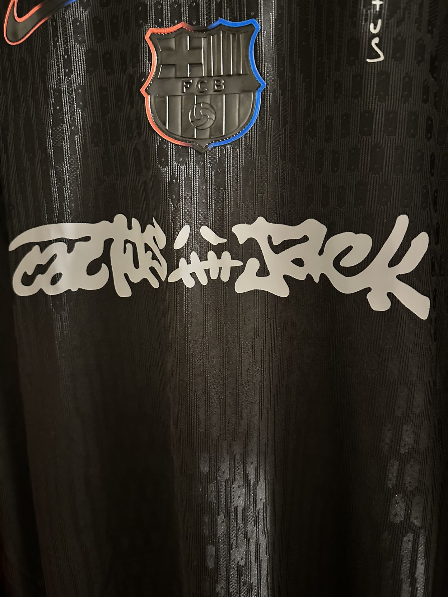 Travis Scott Nike FC Barcelona 24/25 Away Jersey Sizes L 2XL