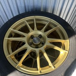 OZ Rims 5x100 With Tires