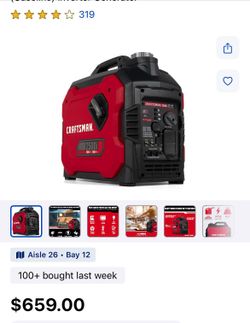 Generator New Never Used