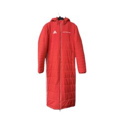 Adidas x Gosha Rubchinskiy Long Red Puffer Winter Coat - Soccer Jacket - Size S