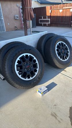 T R D rims and tires