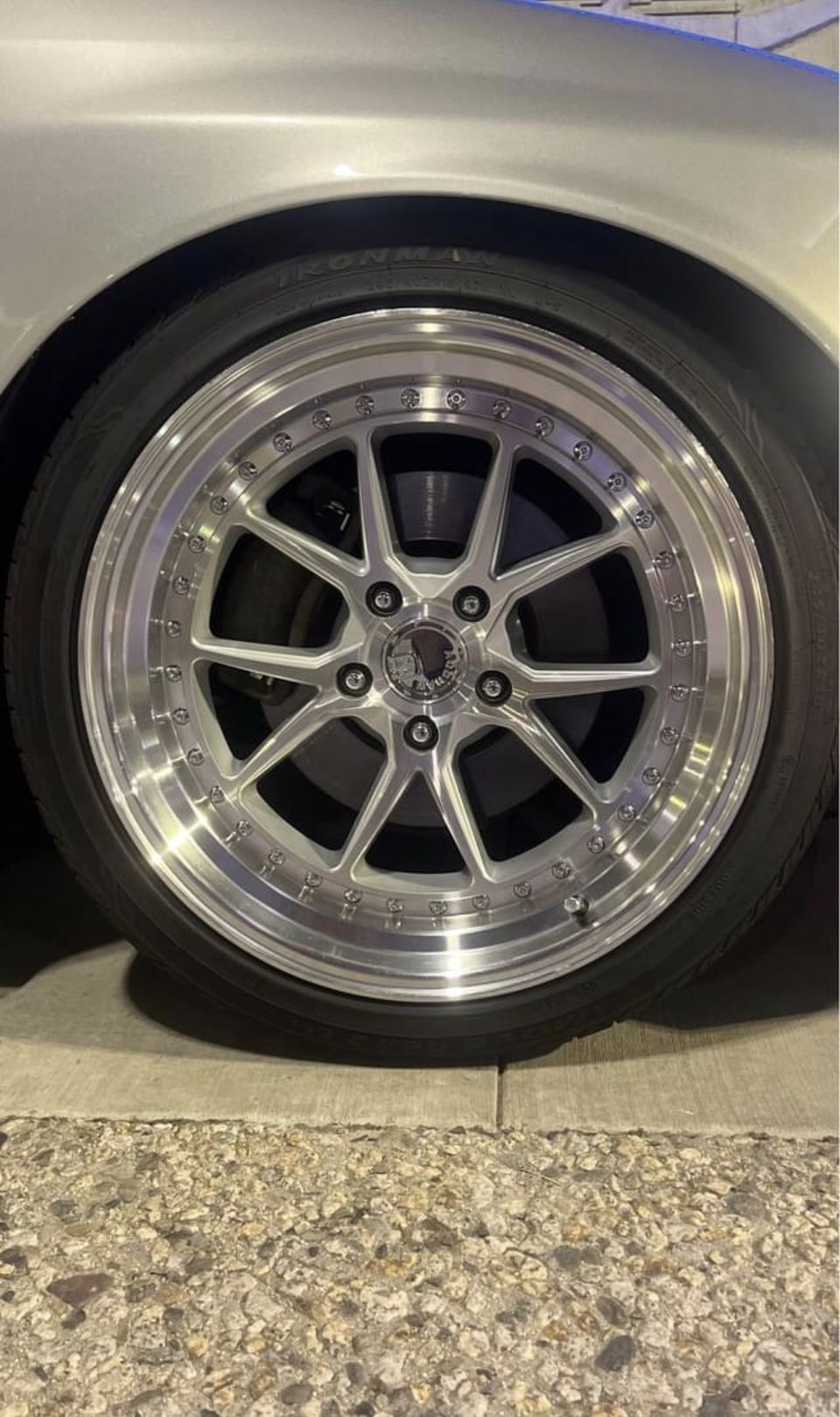 Aodhan DS08 18x8.5 front, 18x9.5 rear