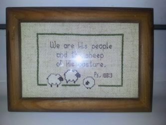Picture frame 4 x 6 Scripture