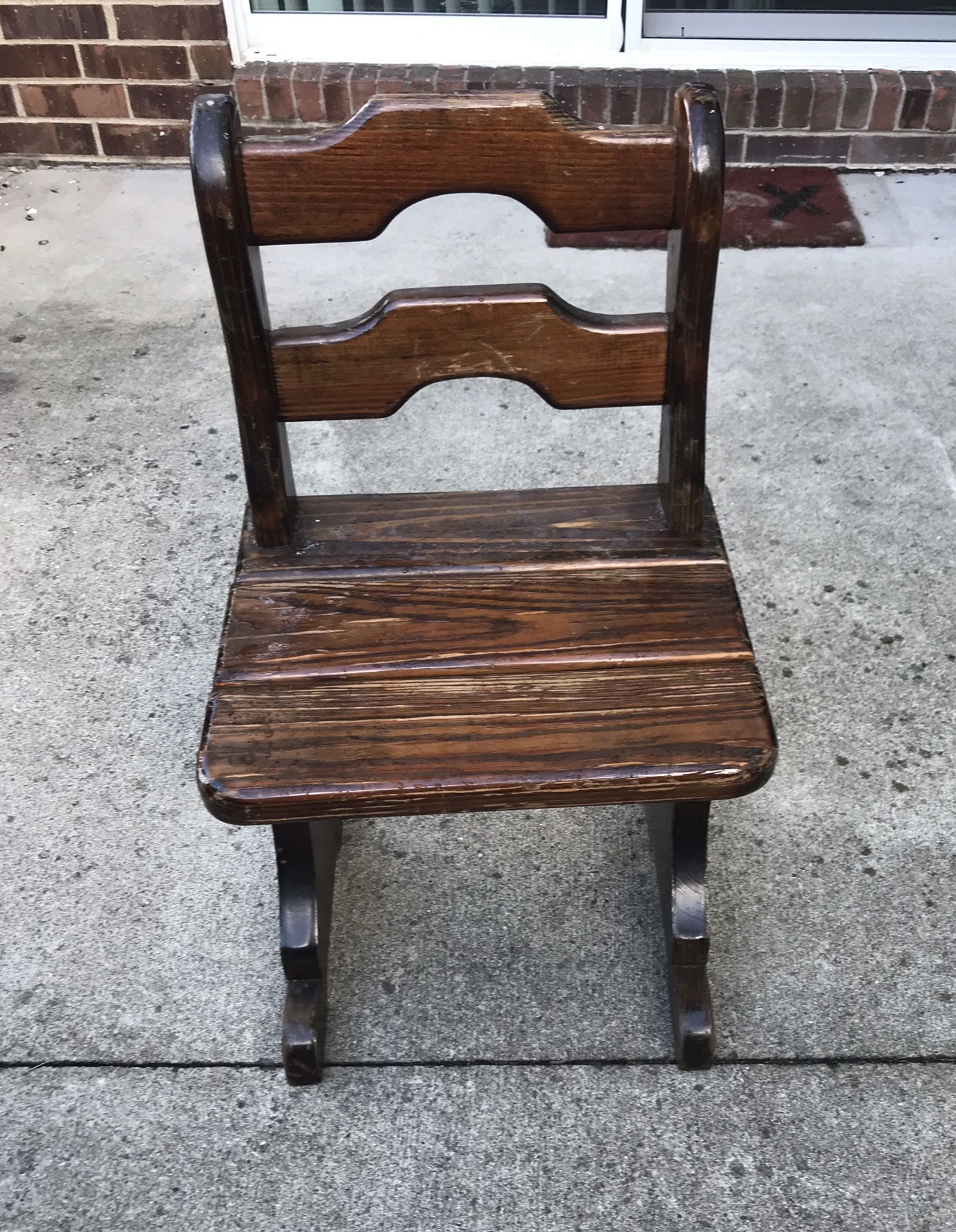 Free Sturdy Wood Chair