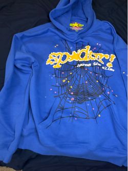 Spider hoodie “TC Blue” Size M