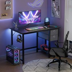 Desk with drawers
