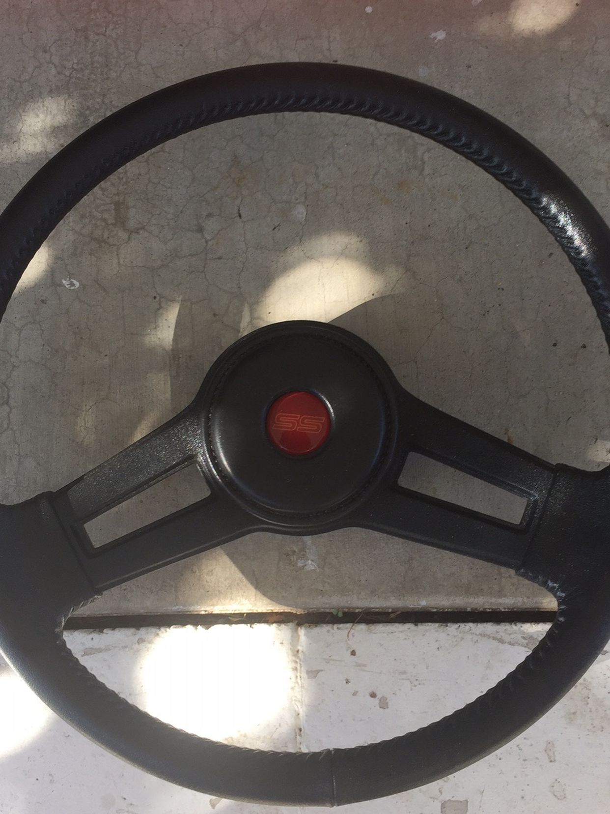 Monte Carlo SS steering wheel