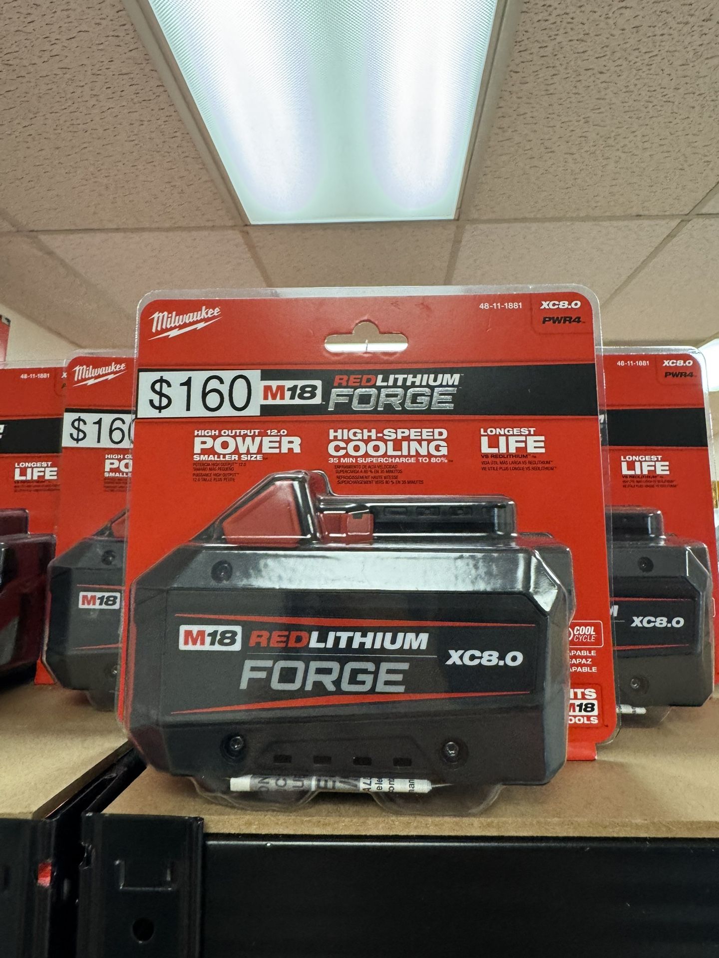 Milwaukee M18 Forge Xc 8.0 Battery