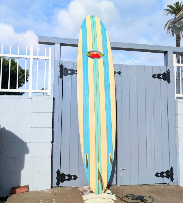 9' Surfboard Robert August Longboard 