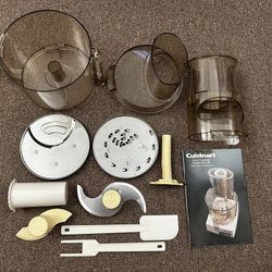 Cuisinart DLC-8F Accessories - Complete Set