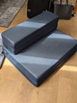 Folding sleeper cushion/chair