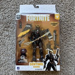 FORTNITE SENTINEL DARK LEGENDARY SERIES ARTICULATING 6 INCH TOY FIGURE EPIC GAMES NEW