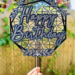 Happy Birthday Cake Topper