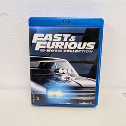 Fast & Furious Blu Ray 10 movies