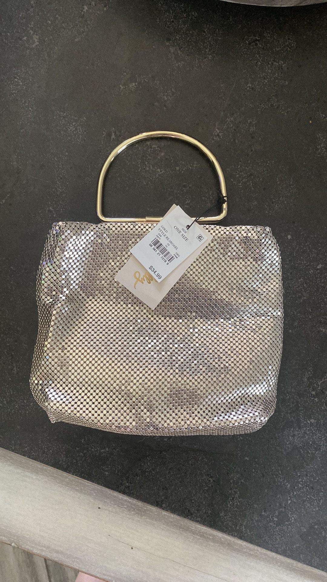 Sequence Gold Bag