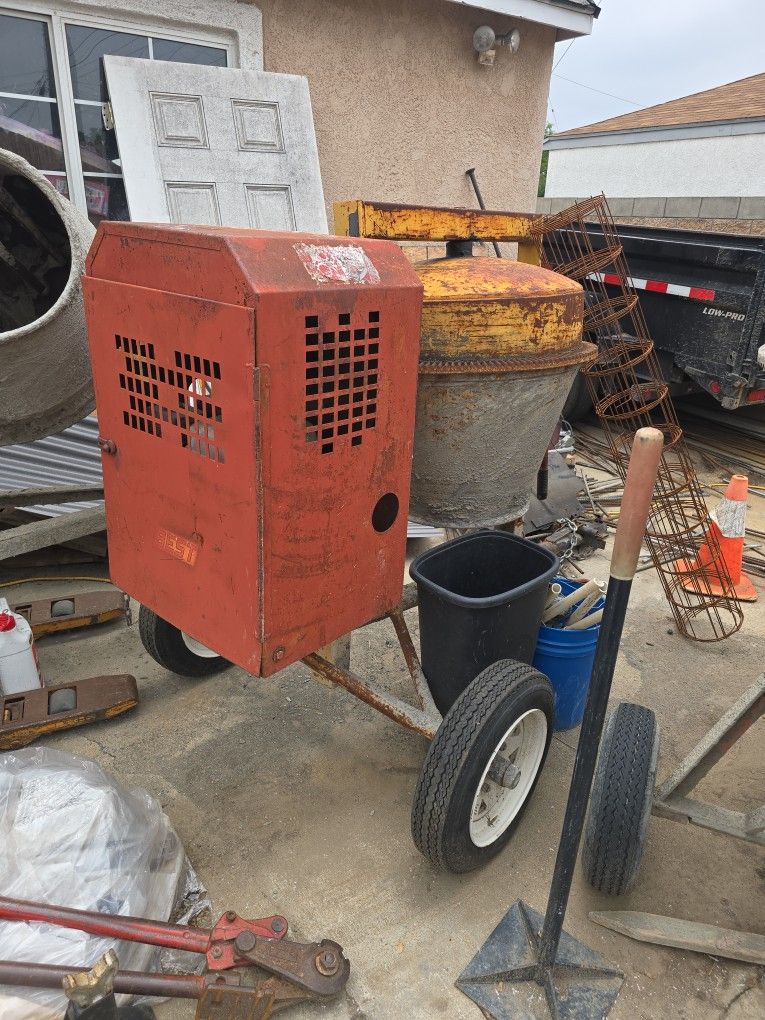 Gas Concrete Mixer
