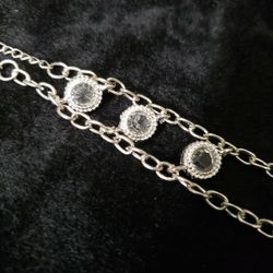 Adjustable Silver Fashion Necklace