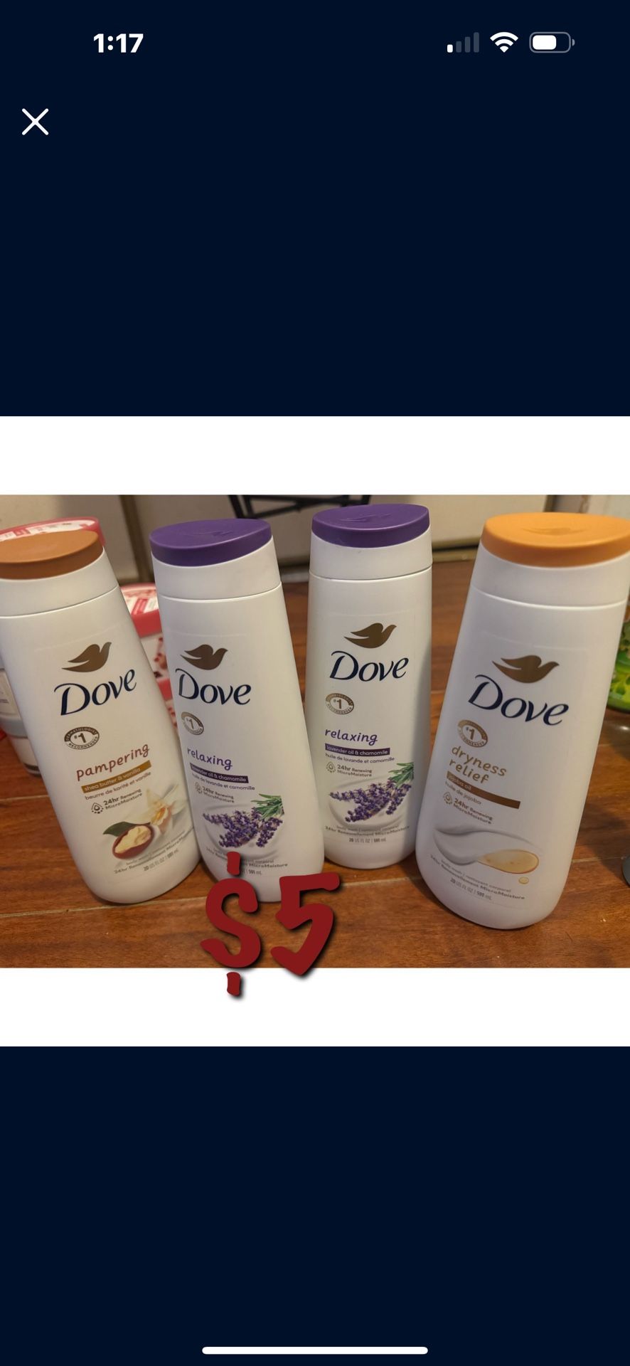 Dove Body Wash