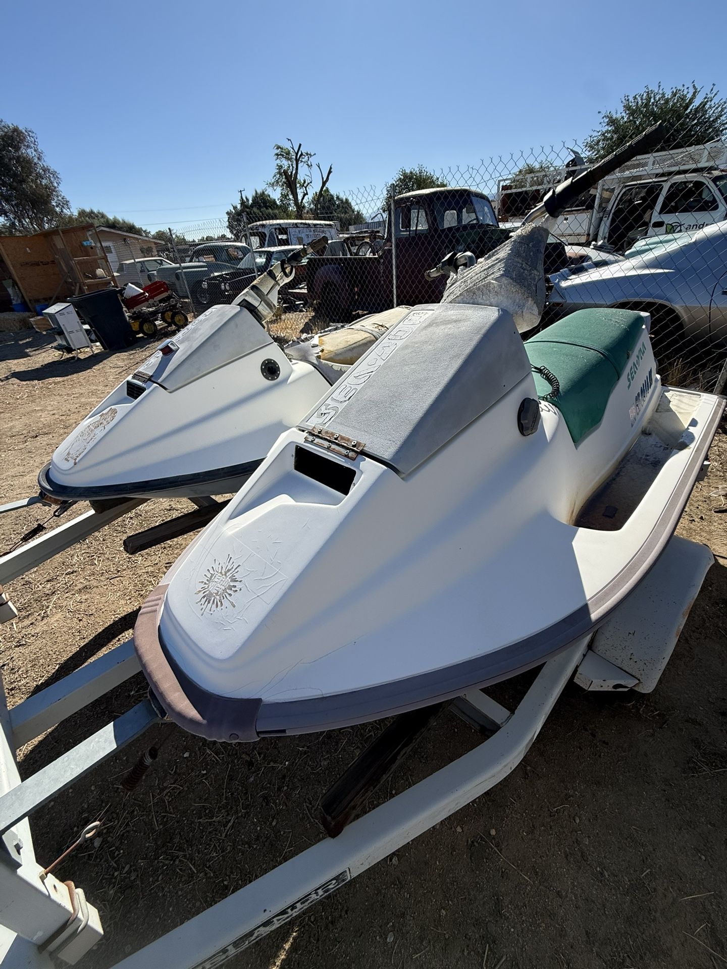 2 Jets Skis With Trailer