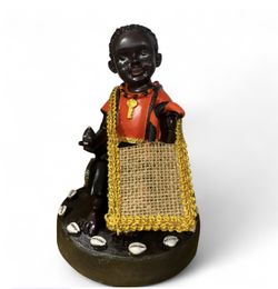 6" Statue Baby Elegua Figurine Santeria Yoruba Orisha African God