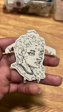 hand-drawn original art by MAIS8LF