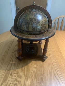 World globe bar/ hiding place
