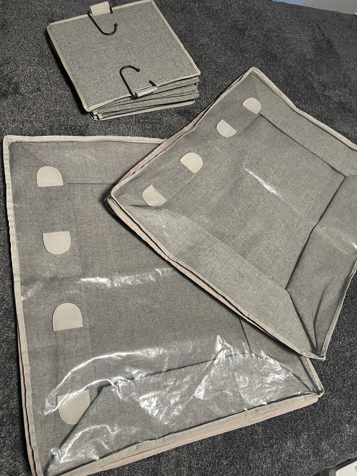 STORAGE CLOSET ORGANIZERS AND UNDER BED BAGS