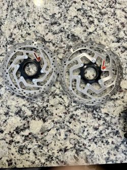 Shimano Rotors.