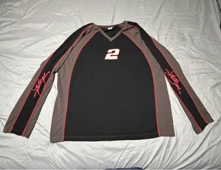 Size XL - Miller Lite Kurt Busch Long Sleeve Shirt