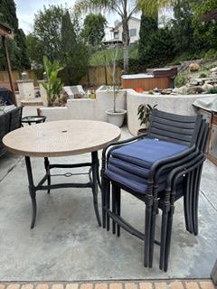 Patio High Top Table