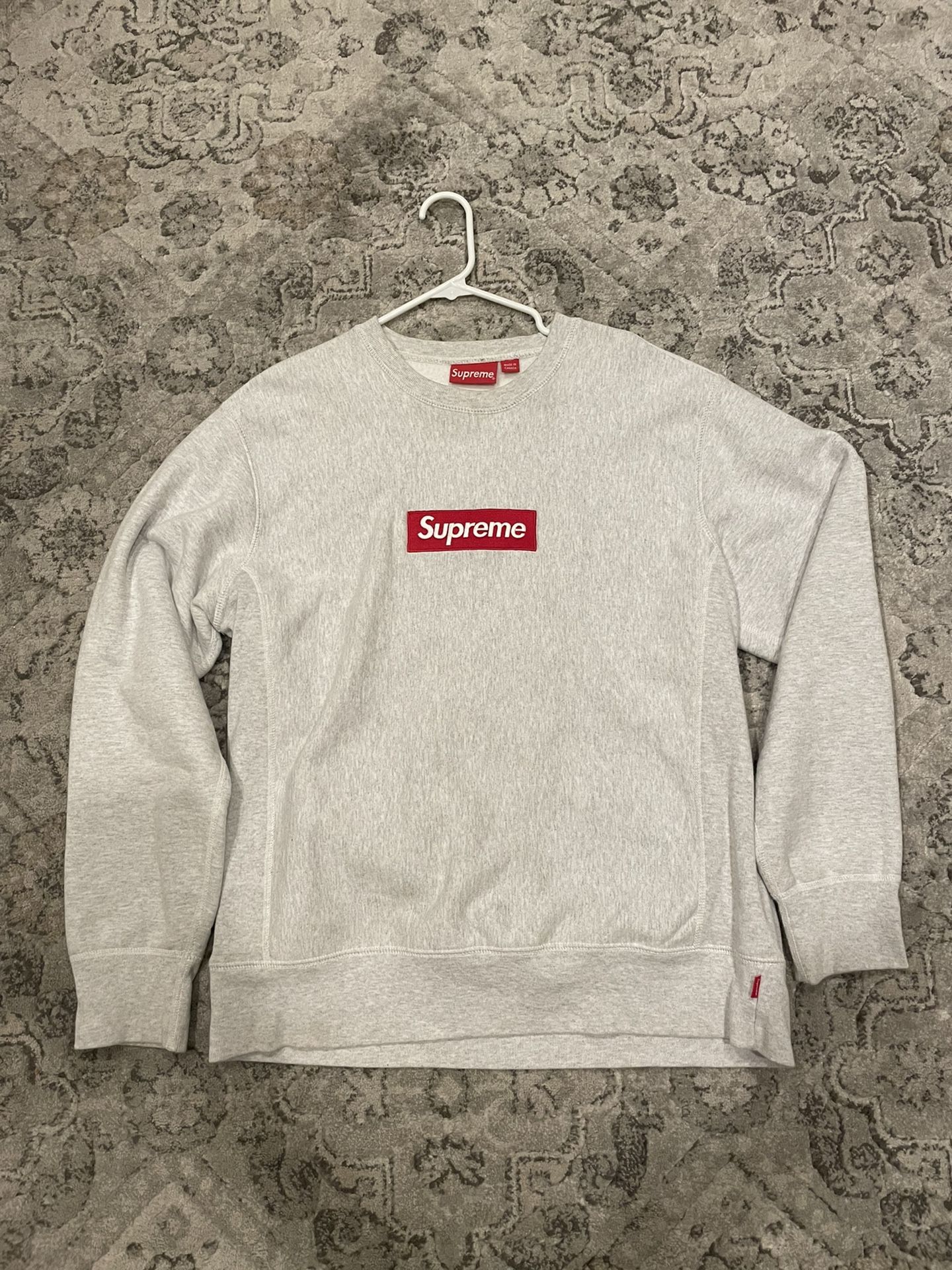Supreme Box Logo Heather Gray
