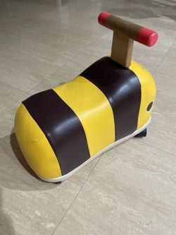 Wooden Bumblebee Ride on toy