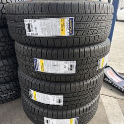 245/60/18 Goodyear Assurance All Season Set Of 4 New Tires Installed And Balanced