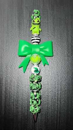Oogie Boogie Themed Beaded Decorative Pen