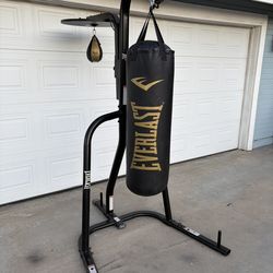 Heavy Bag & Speed Bag  With Dual Stand Combo. Perfect Condition!! Palmdale Area
