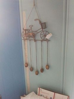 Metal Bicycle Wind Chime