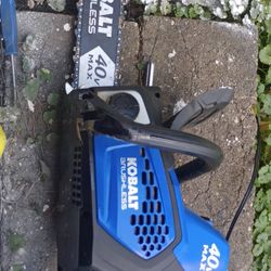 Kobalt Chainsaw W Batteries