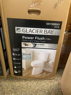 Extra tall toilet
