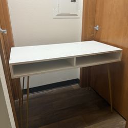 Target Threshold Hairpin Writing Desk With Storage