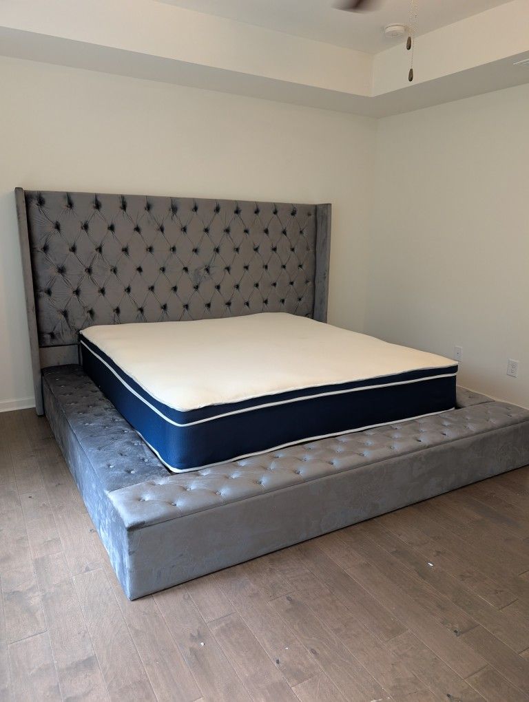 Adele Platform Storage Bed