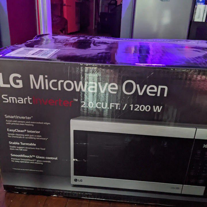 Brand New  Microwave 2.0 Cubic Feet 1200 Watts