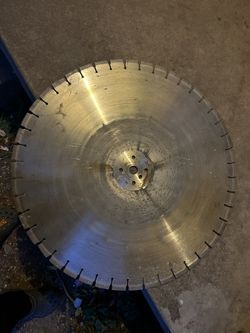 Hoja Grande Para Cortar Cemento 