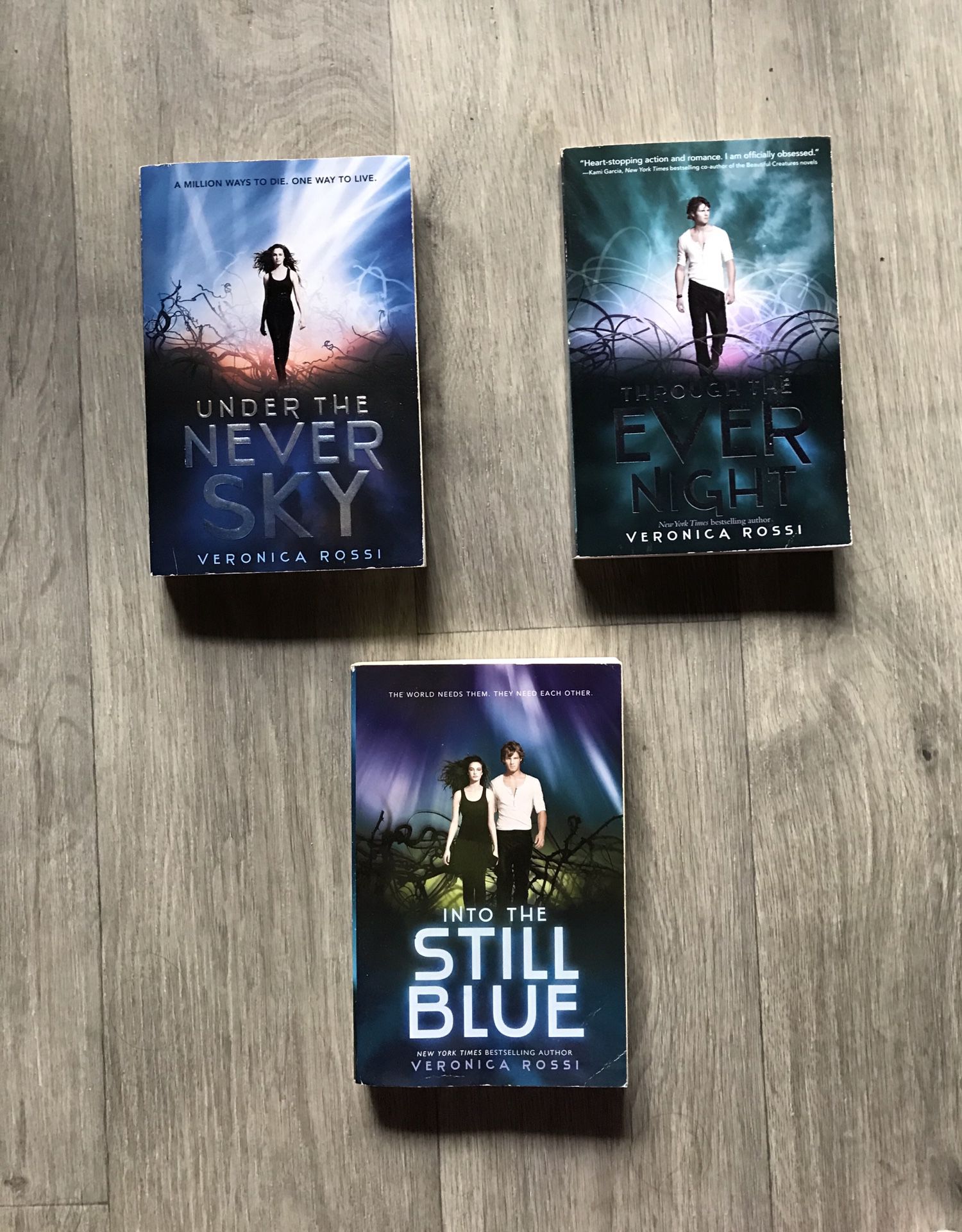 Under the Never Sky Trilogy books serie for young adult readers