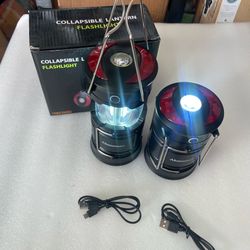 Collapsible Lantern Flashlight Camping Hiking