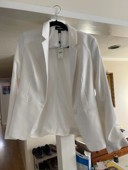 Express Women’s White Blazer