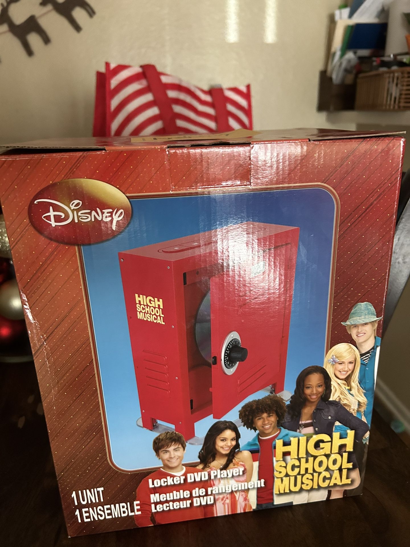 High School musical locker DVD Player 